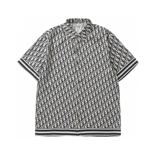 Dior Oblique Silk Short Shirt