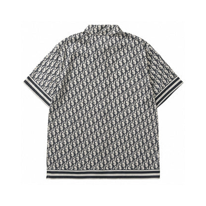 Dior Oblique Silk Short Shirt