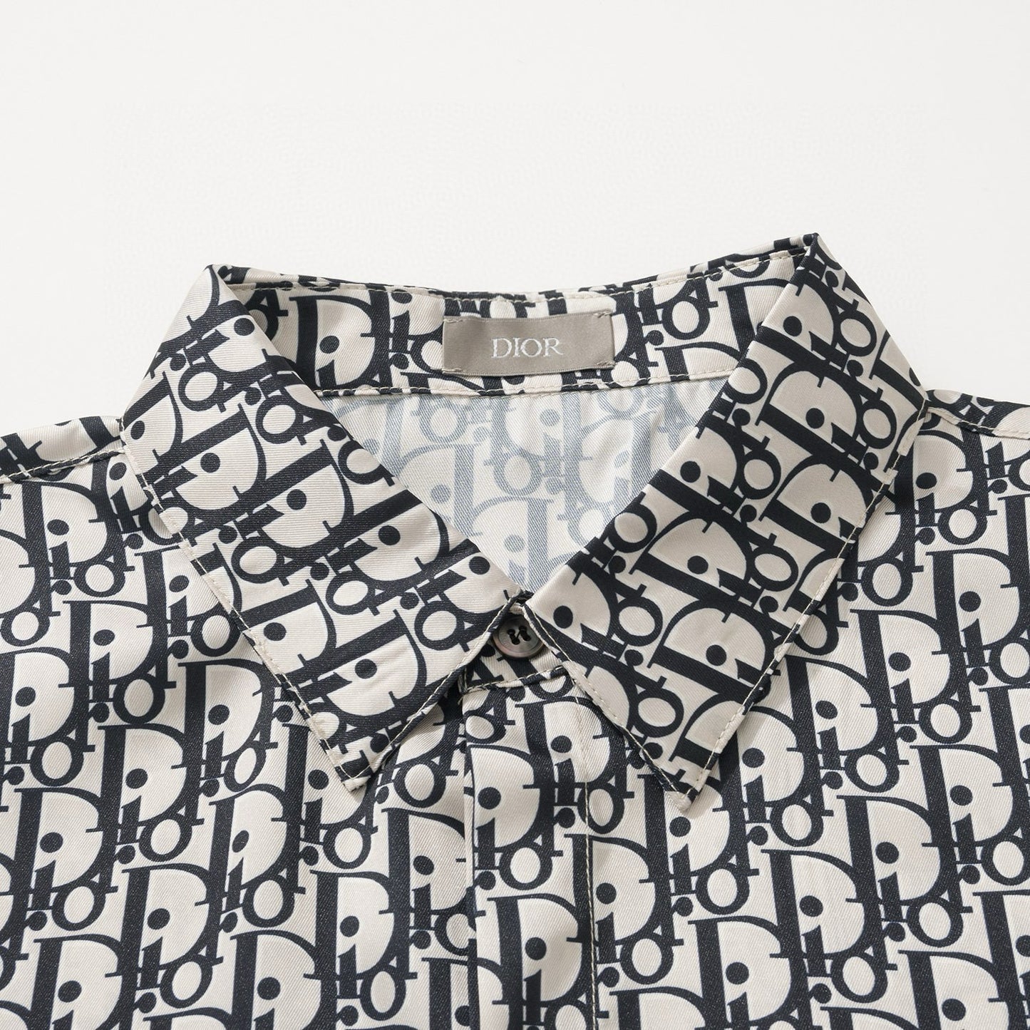 Dior Oblique Silk Short Shirt
