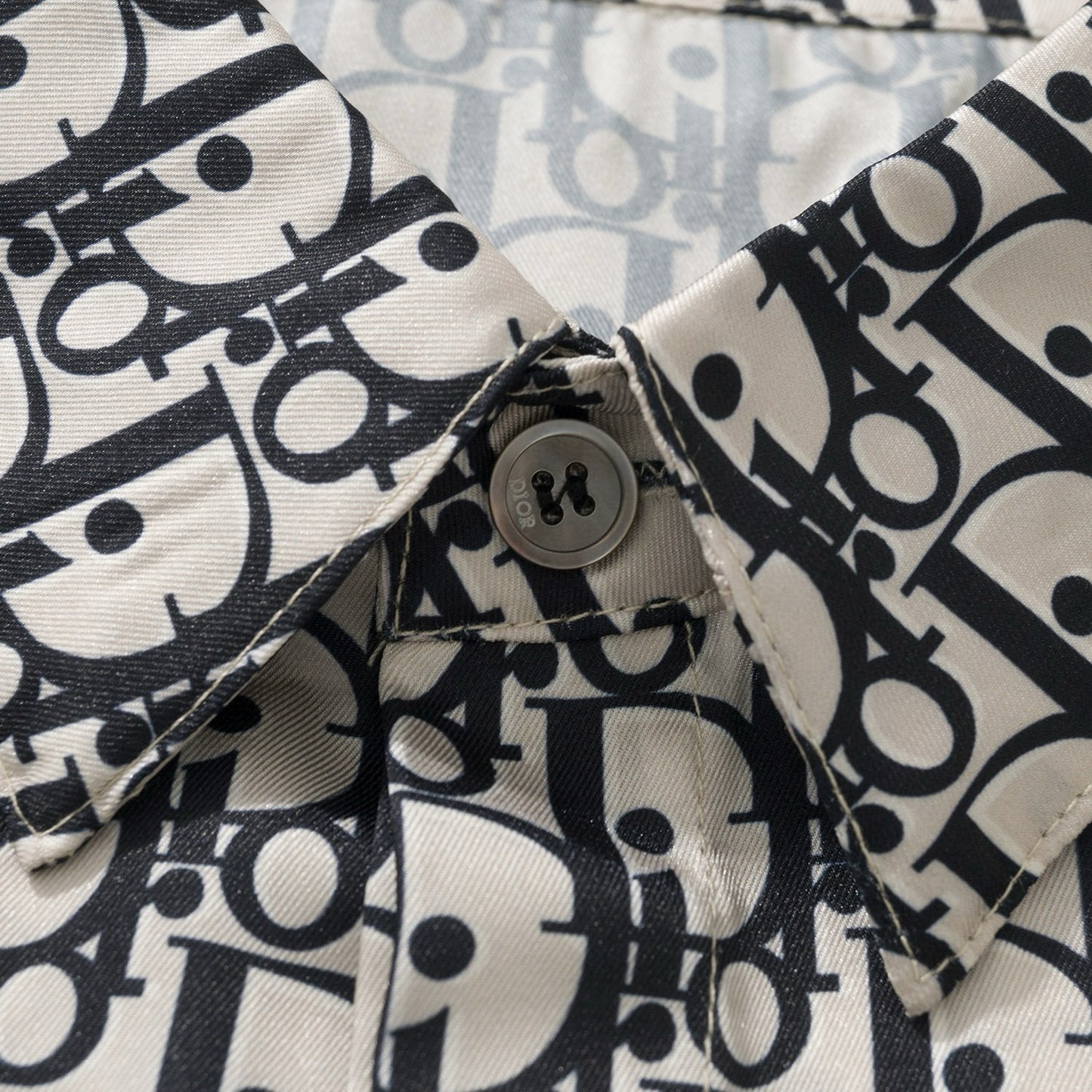 Dior Oblique Silk Short Shirt