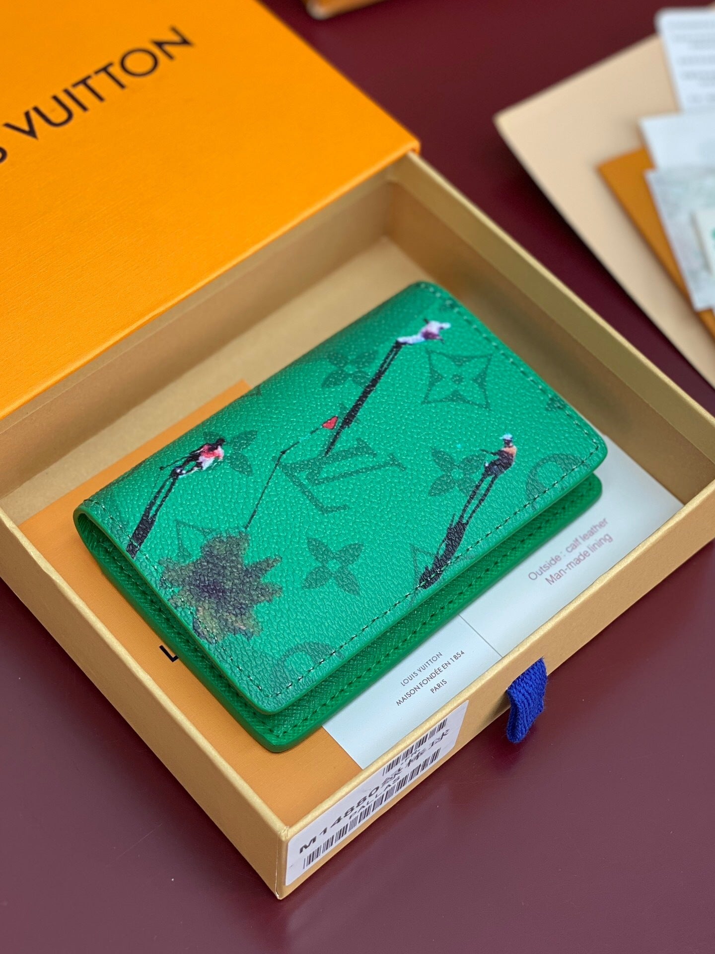 Louis Vuitton Pocket Organizer "Vert"