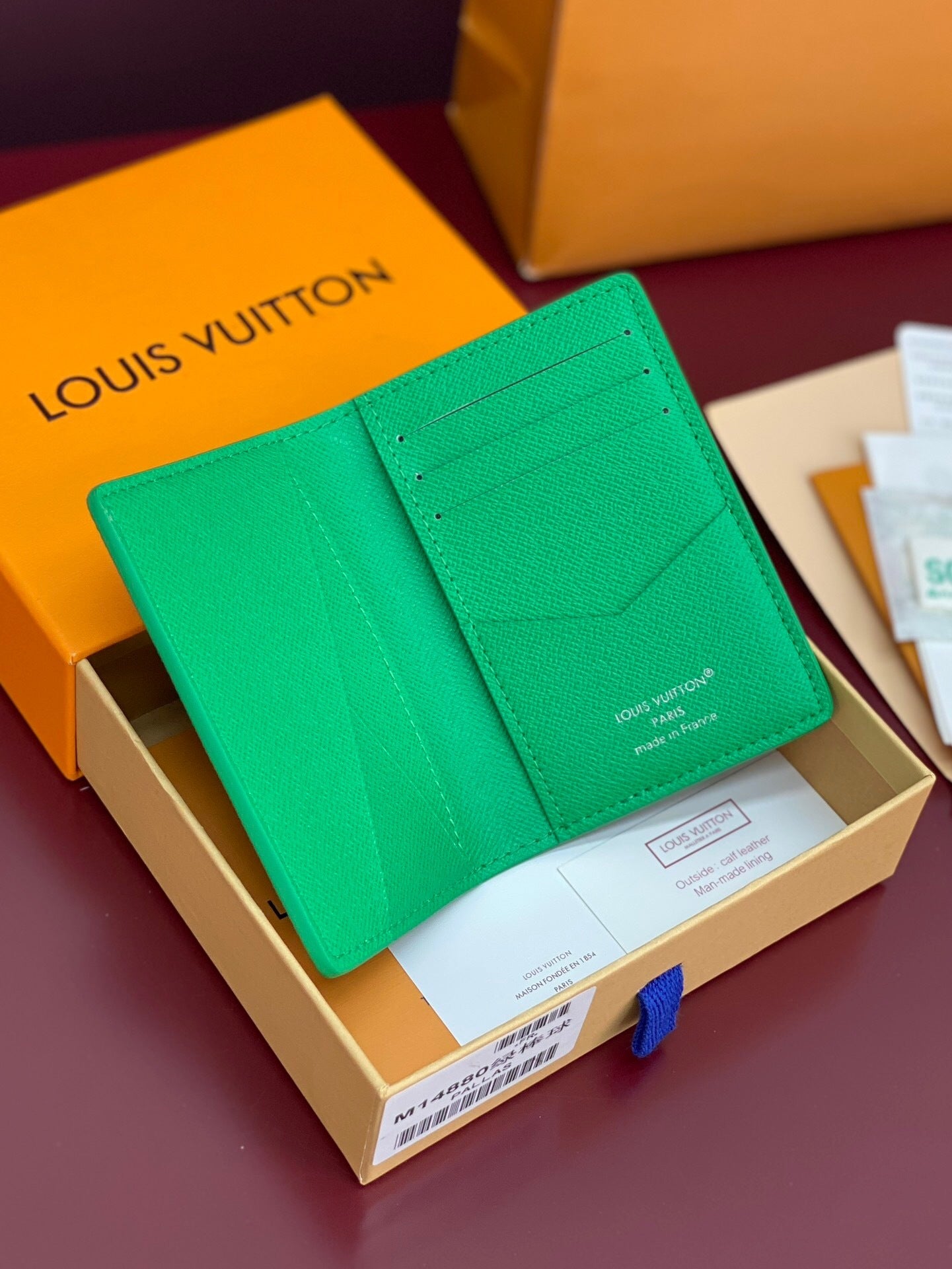 Louis Vuitton Pocket Organizer "Vert"