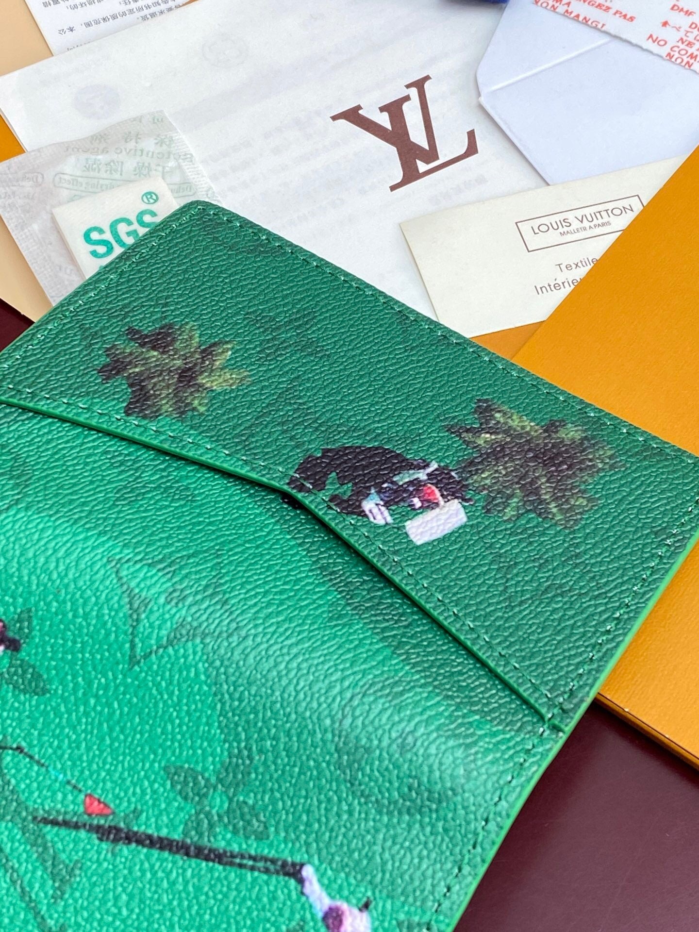 Louis Vuitton Pocket Organizer "Vert"