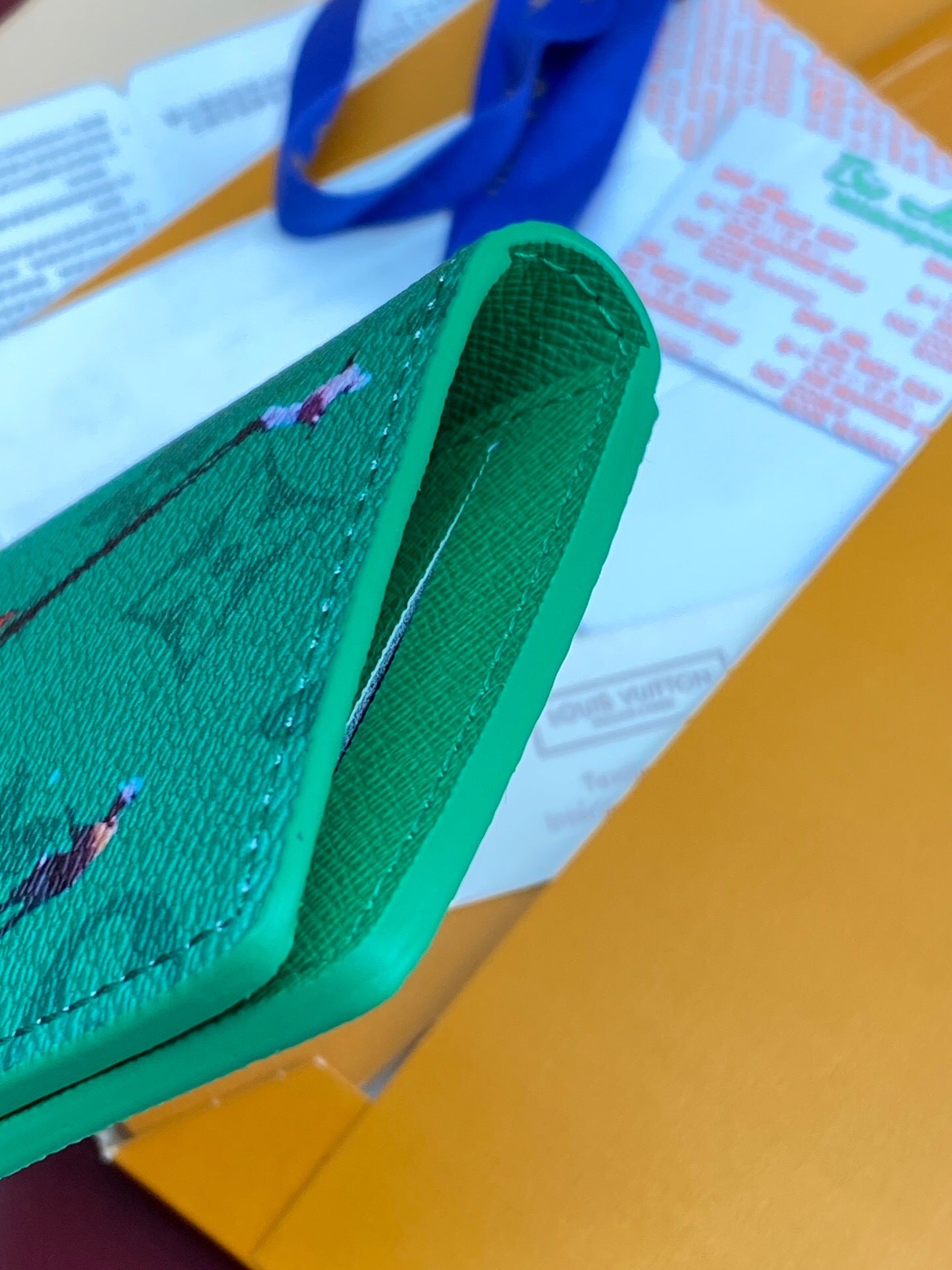 Louis Vuitton Pocket Organizer "Vert"
