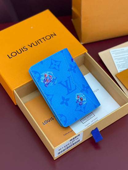Louis Vuitton Pocket Organizer "Blue Lagoon"