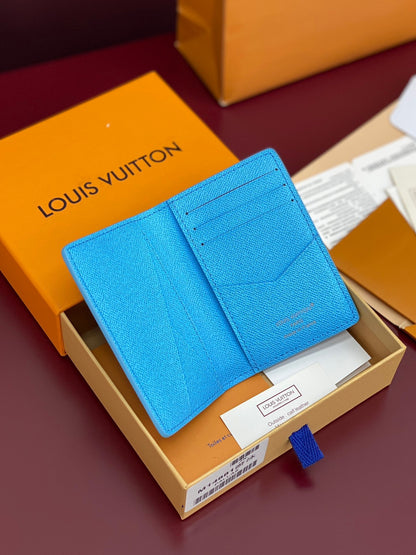 Louis Vuitton Pocket Organizer "Blue Lagoon"