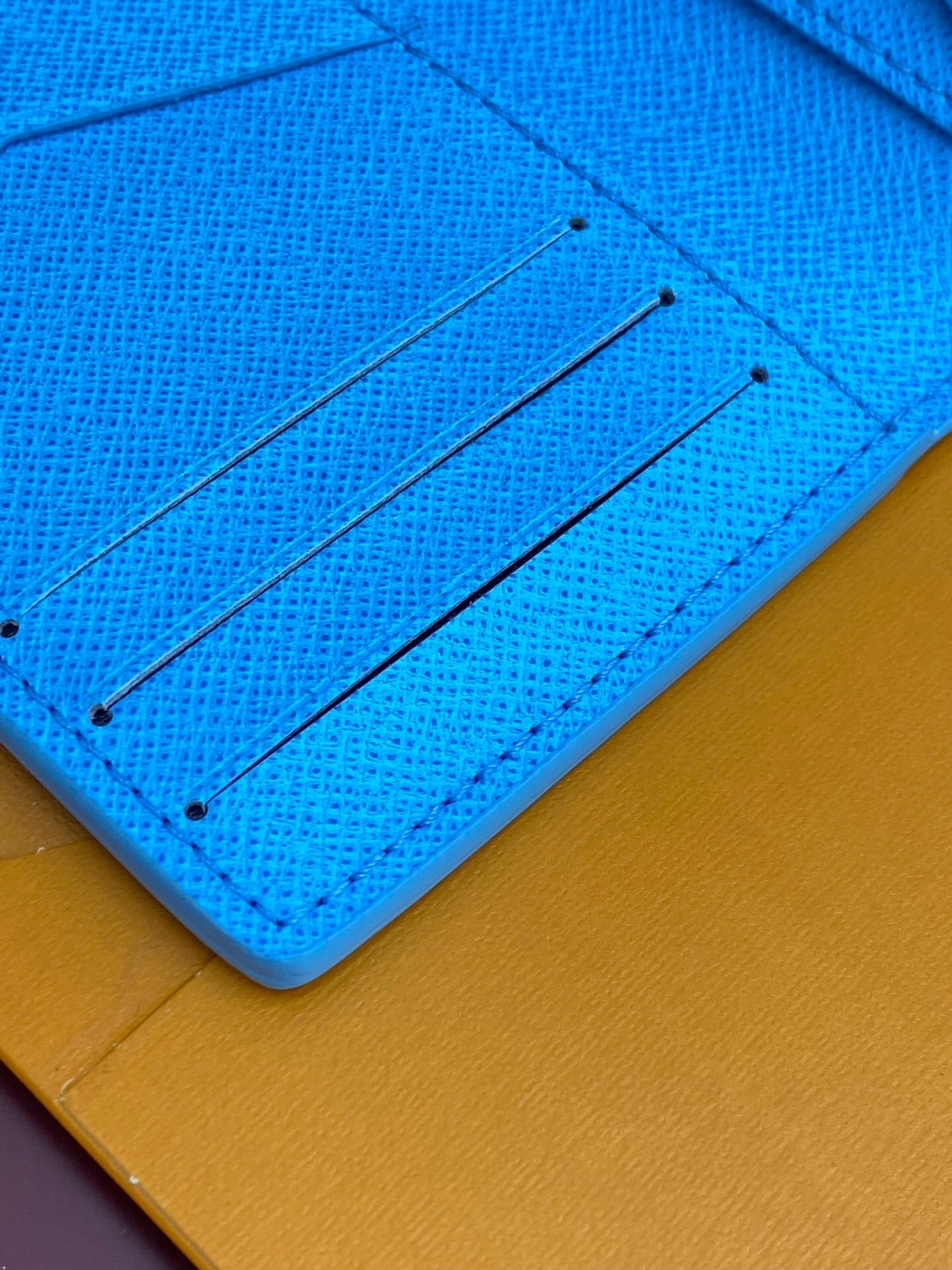 Louis Vuitton Pocket Organizer "Blue Lagoon"