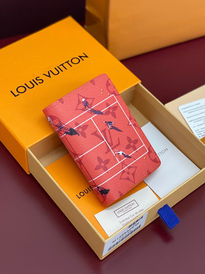 Louis Vuitton Pocket Organizer "Rouge Brique"