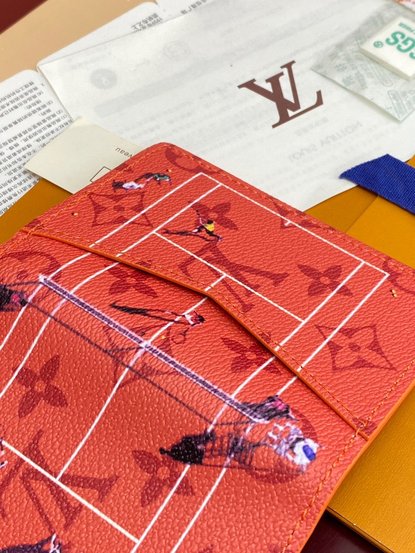 Louis Vuitton Pocket Organizer "Rouge Brique"