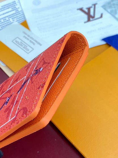 Louis Vuitton Pocket Organizer "Rouge Brique"