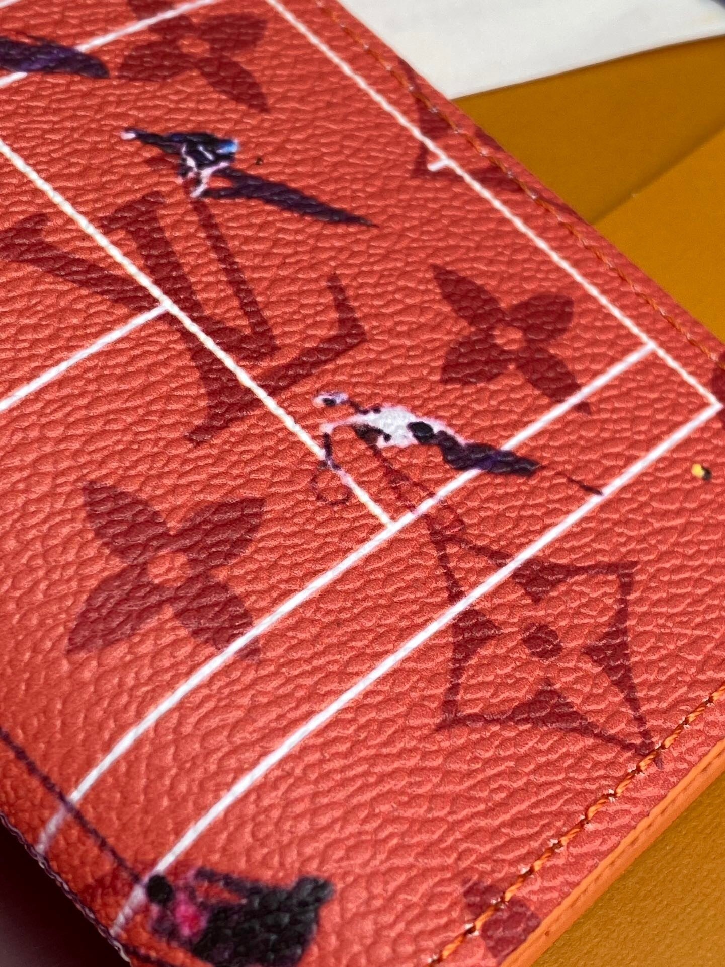 Louis Vuitton Pocket Organizer "Rouge Brique"