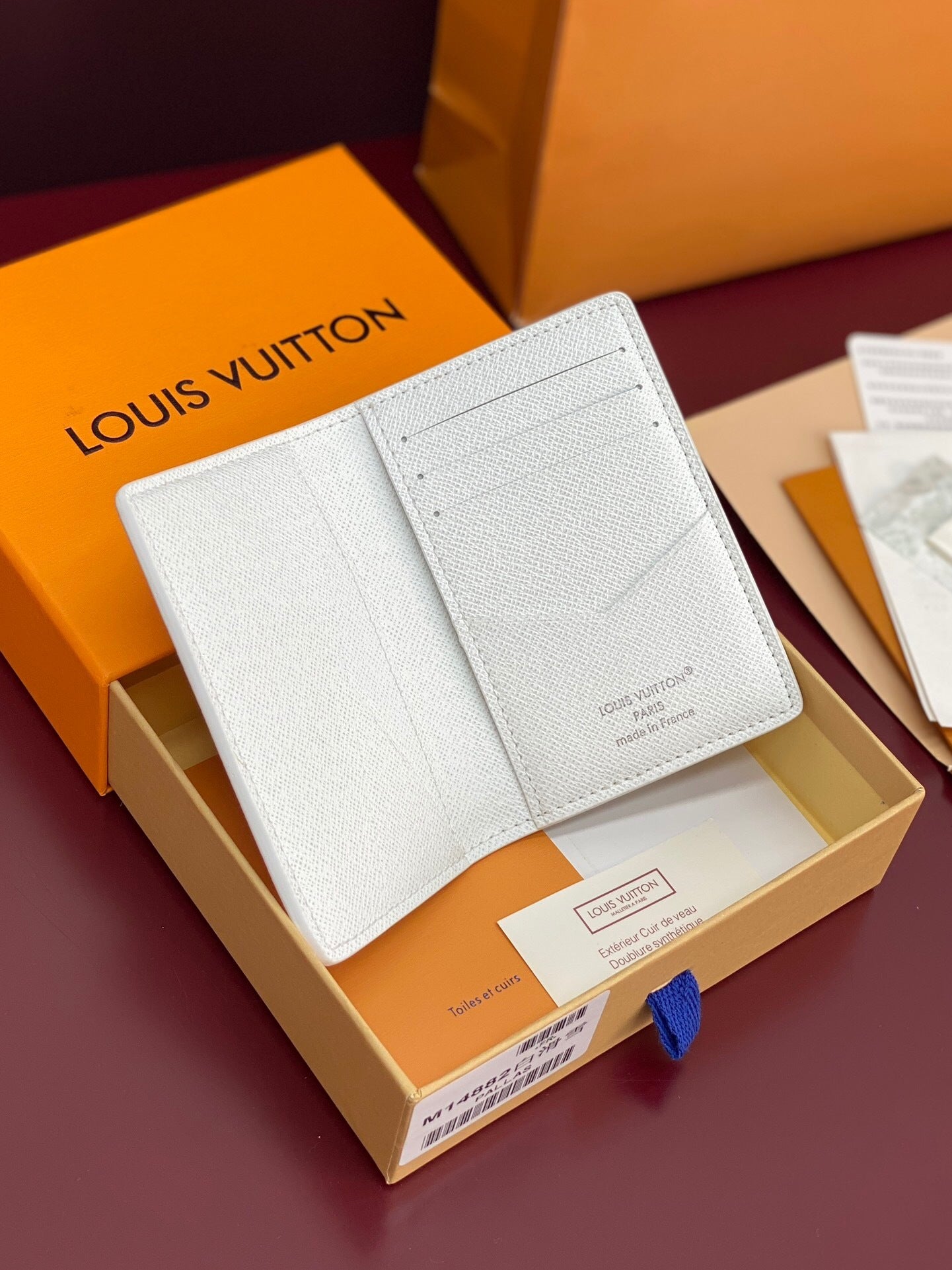 Louis Vuitton Pocket Organizer "White"