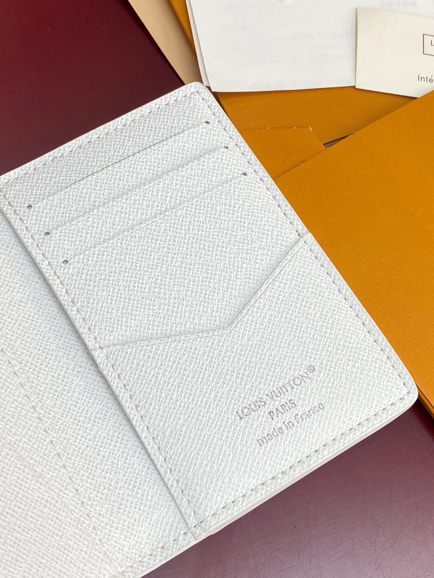 Louis Vuitton Pocket Organizer "White"