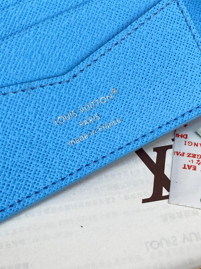 Louis Vuitton Slender Wallet "Blue Lagoon"