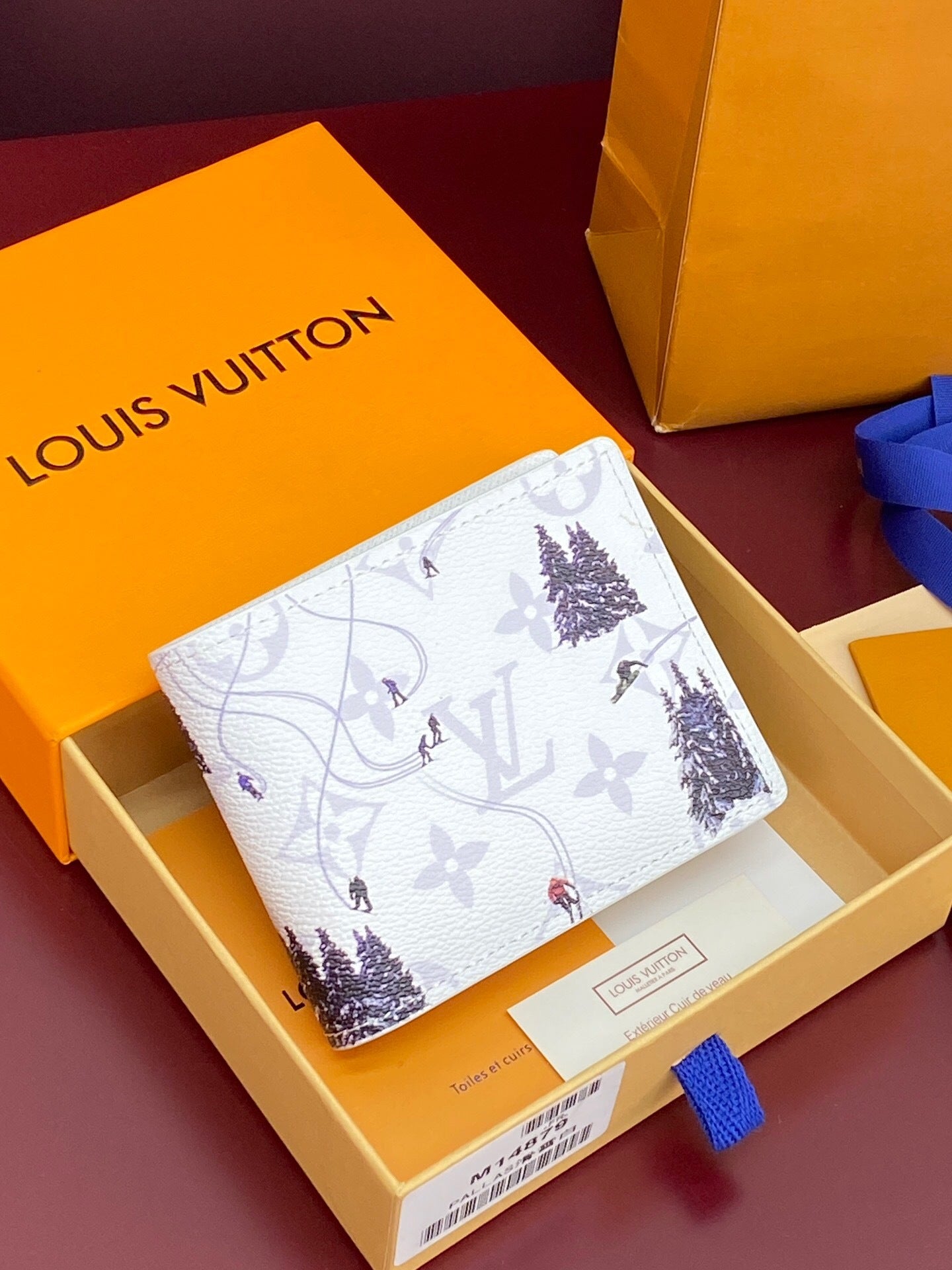 Louis Vuitton Slender Wallet "White"