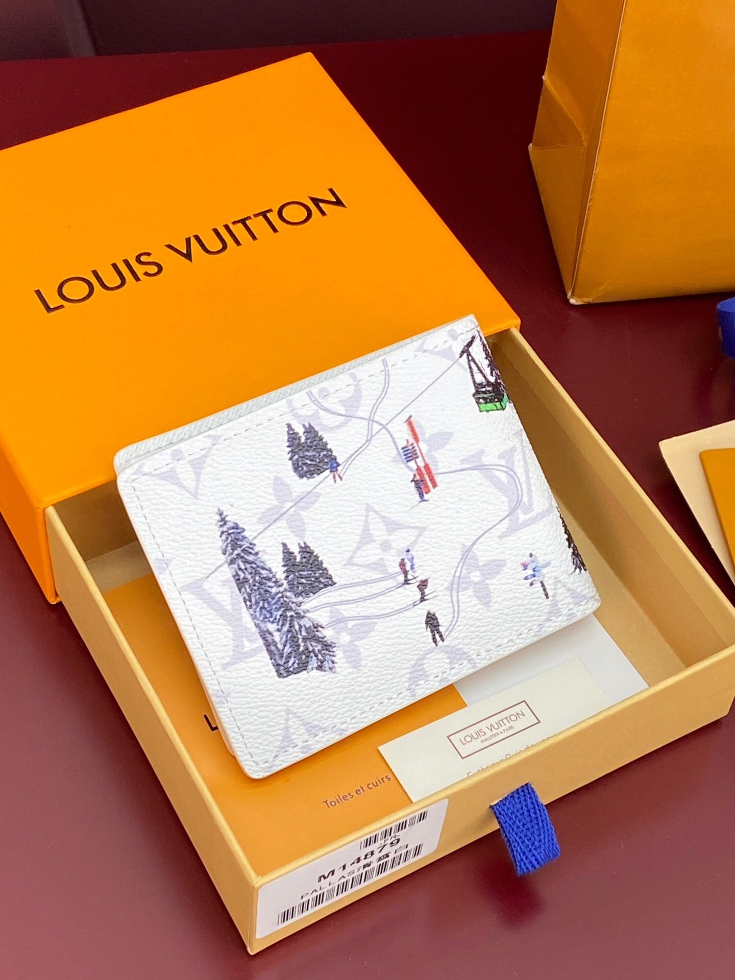 Louis Vuitton Slender Wallet "White"