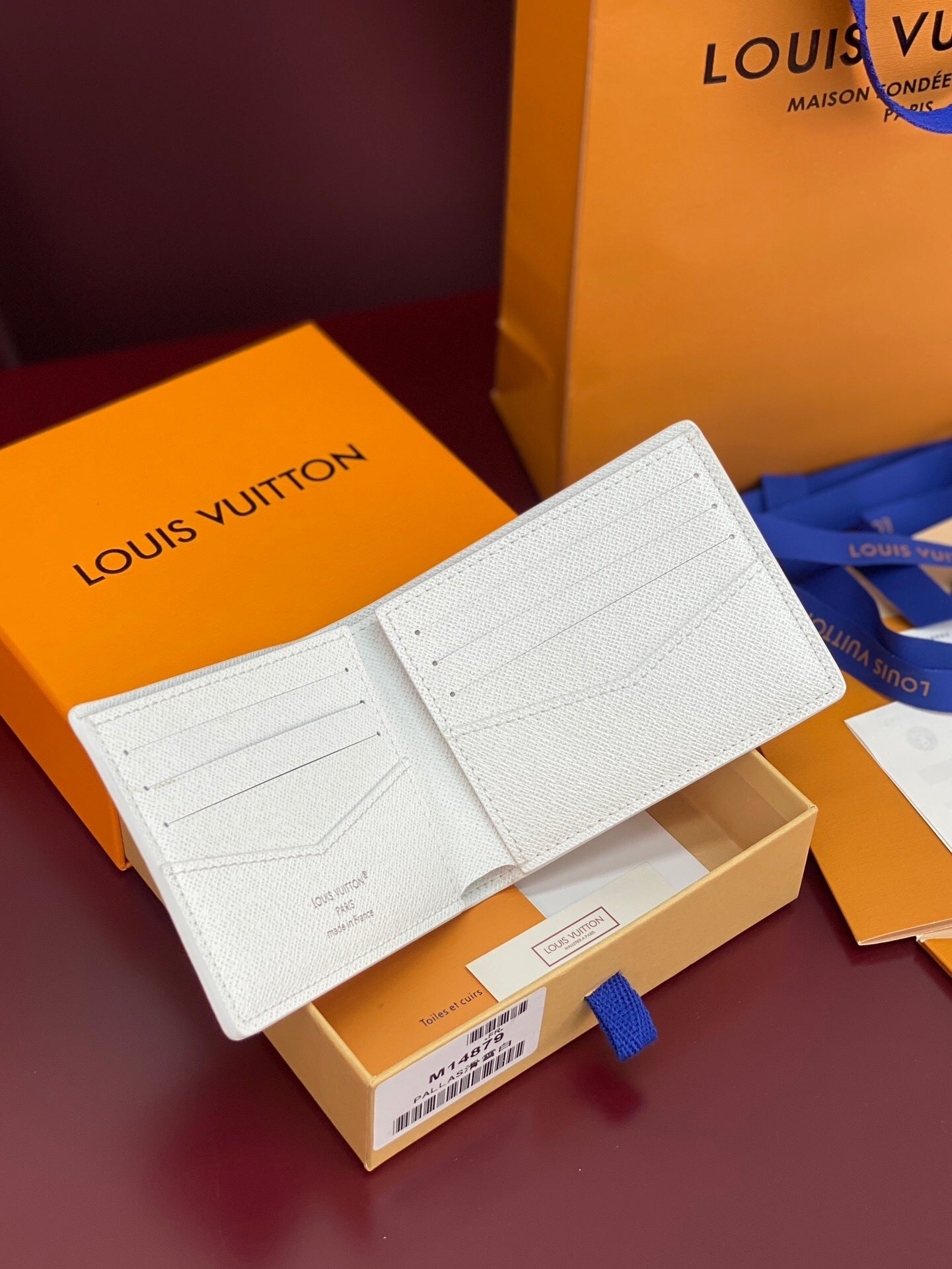 Louis Vuitton Slender Wallet "White"