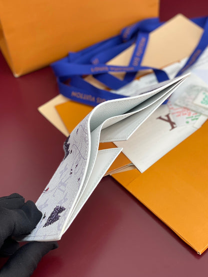 Louis Vuitton Slender Wallet "White"