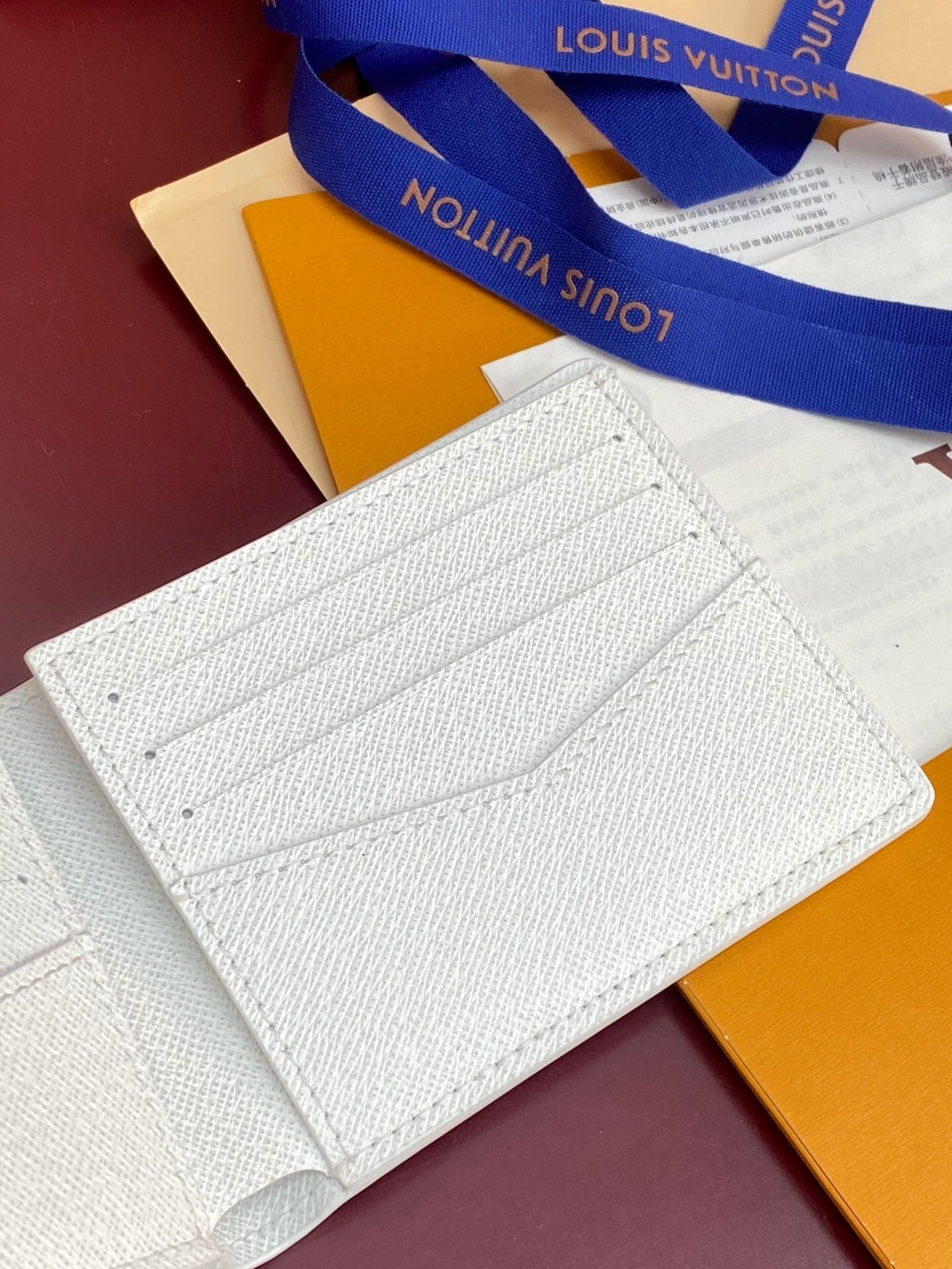 Louis Vuitton Slender Wallet "White"