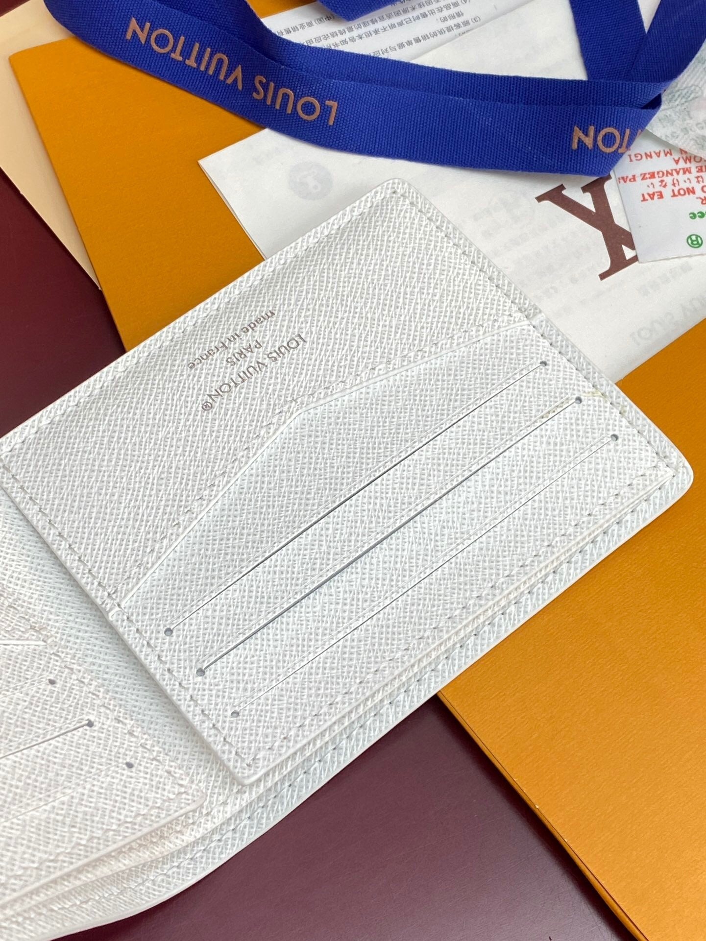 Louis Vuitton Slender Wallet "White"