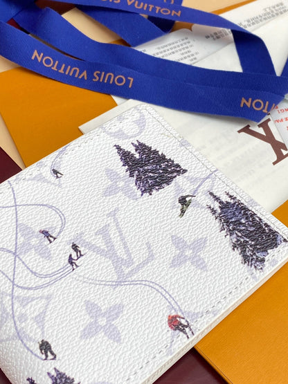 Louis Vuitton Slender Wallet "White"