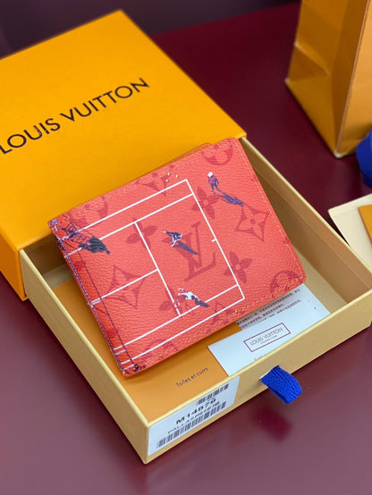 Louis Vuitton Slender Wallet "Rouge Brique"