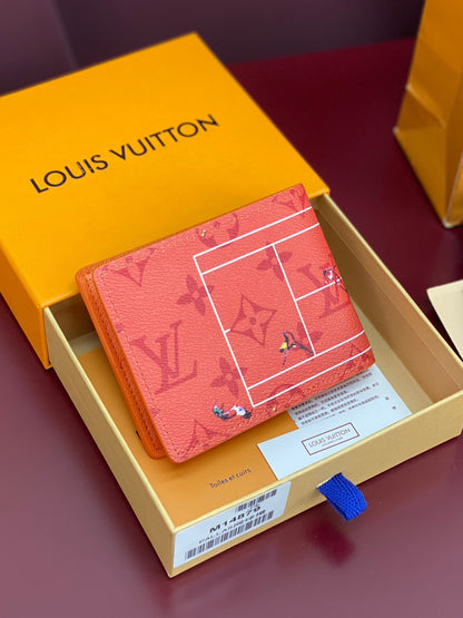 Louis Vuitton Slender Wallet "Rouge Brique"