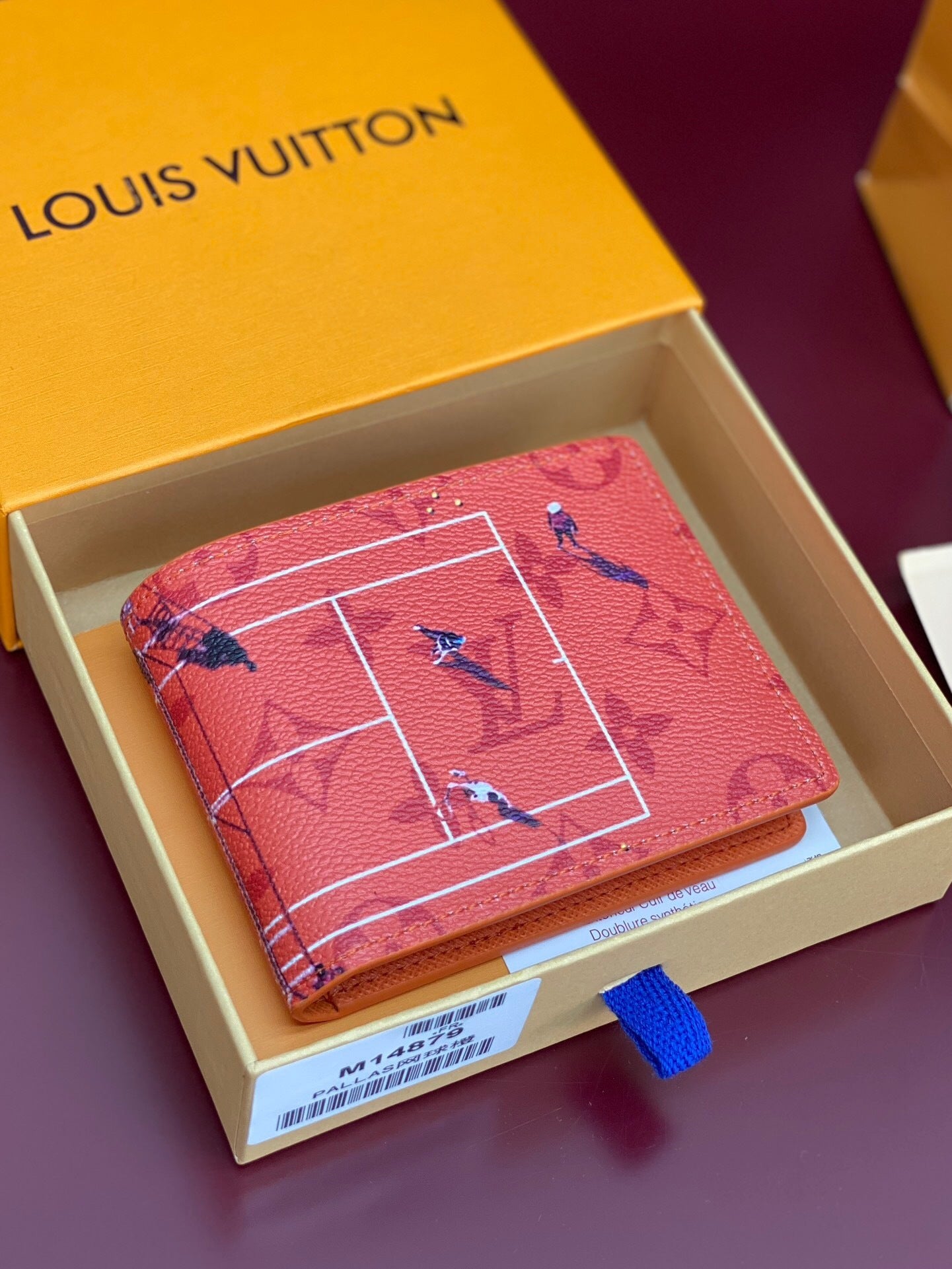 Louis Vuitton Slender Wallet "Rouge Brique"