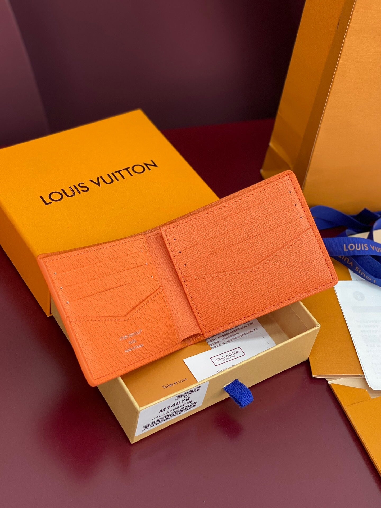 Louis Vuitton Slender Wallet "Rouge Brique"