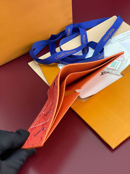 Louis Vuitton Slender Wallet "Rouge Brique"