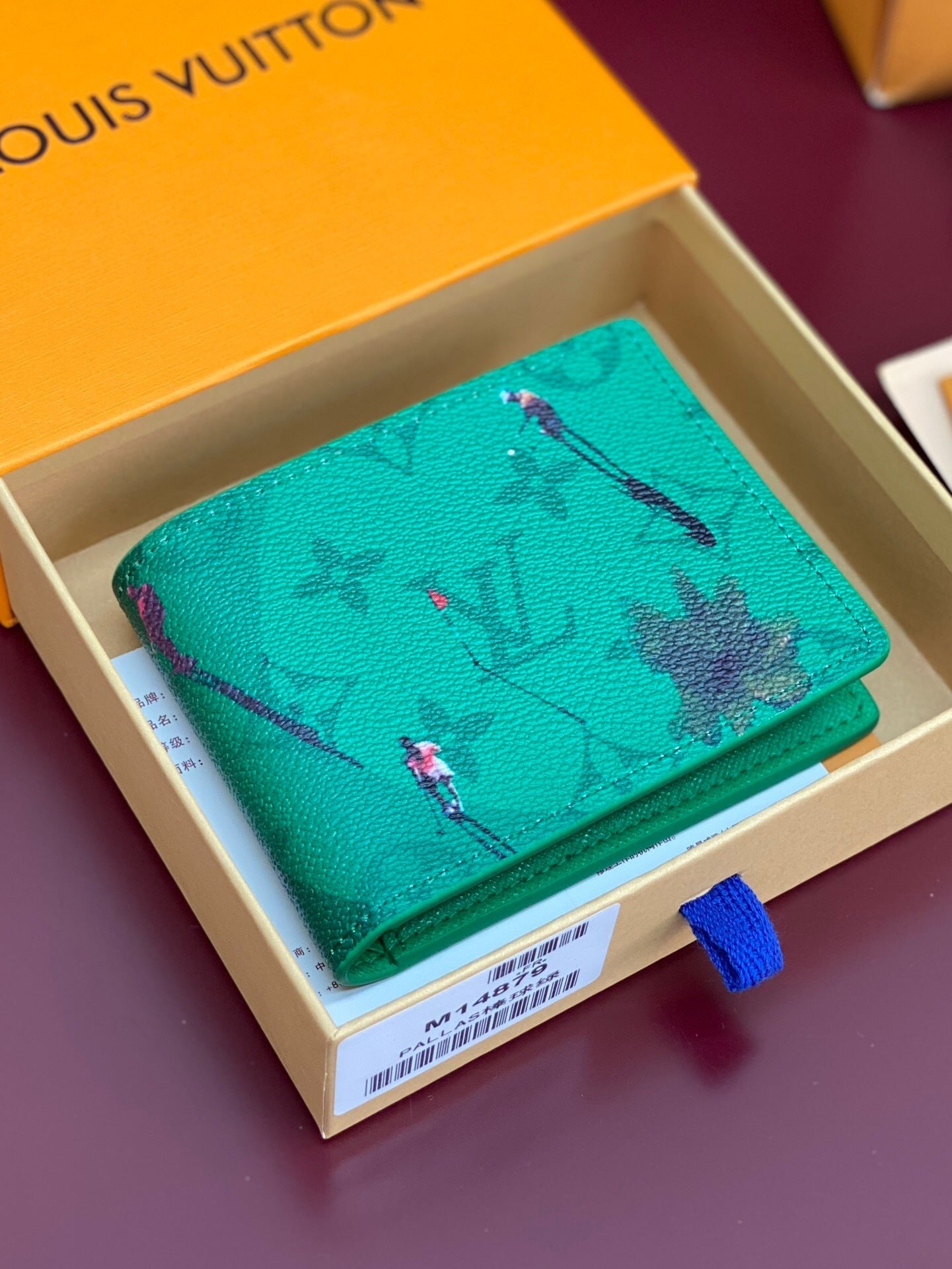 Louis Vuitton Slender Wallet "Vert"