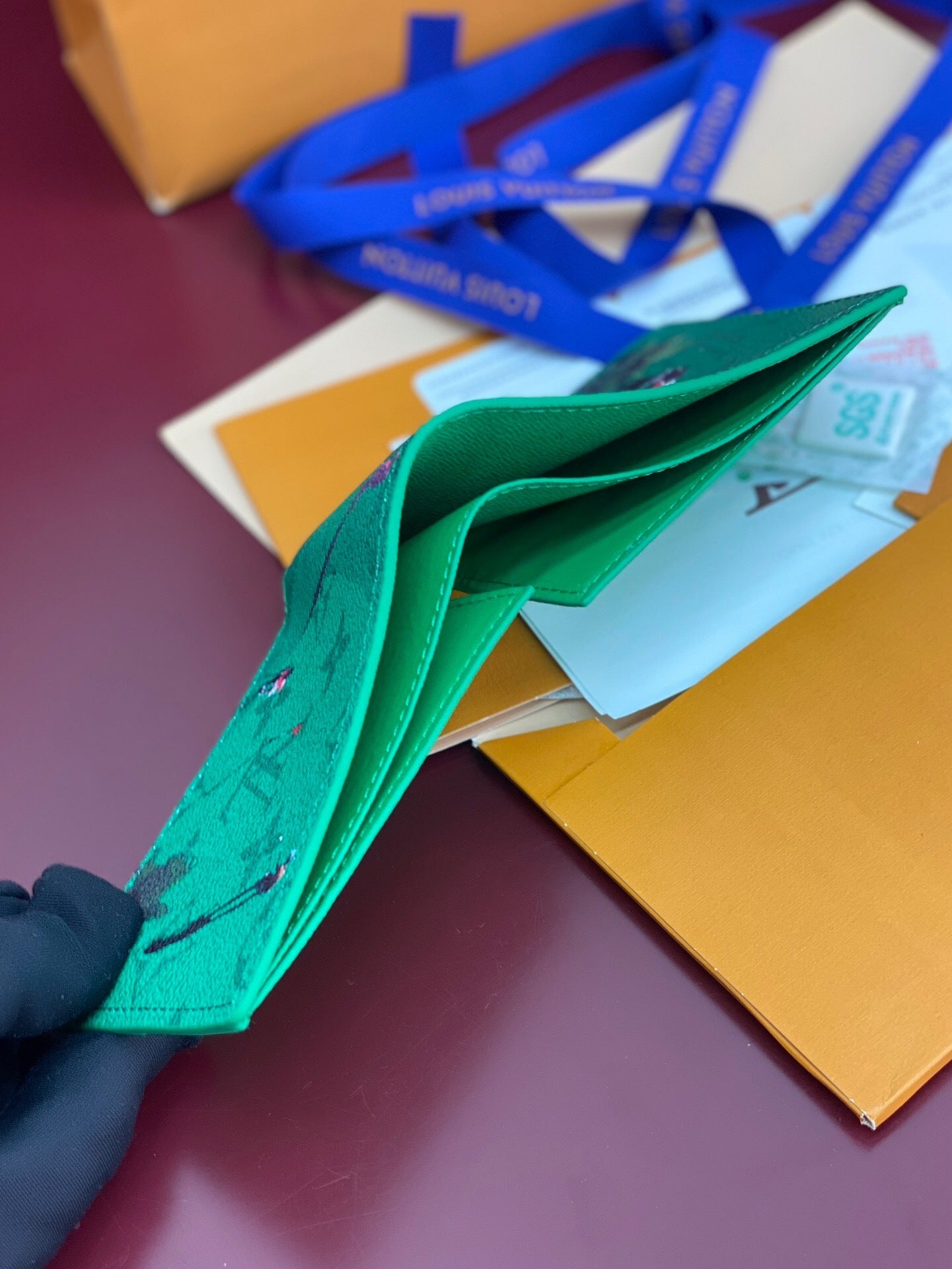 Louis Vuitton Slender Wallet "Vert"