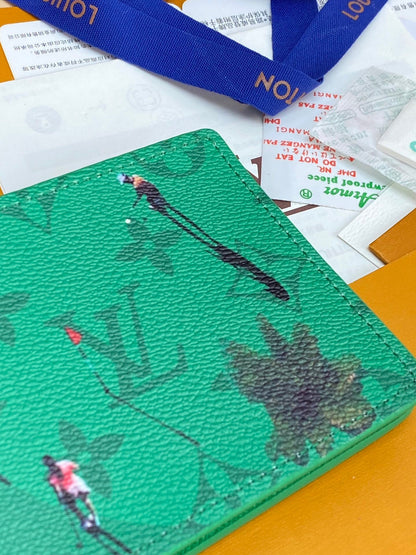 Louis Vuitton Slender Wallet "Vert"