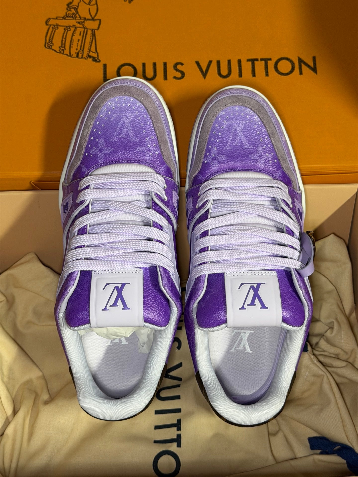 Louis Vuitton LV Trainers "Purple"