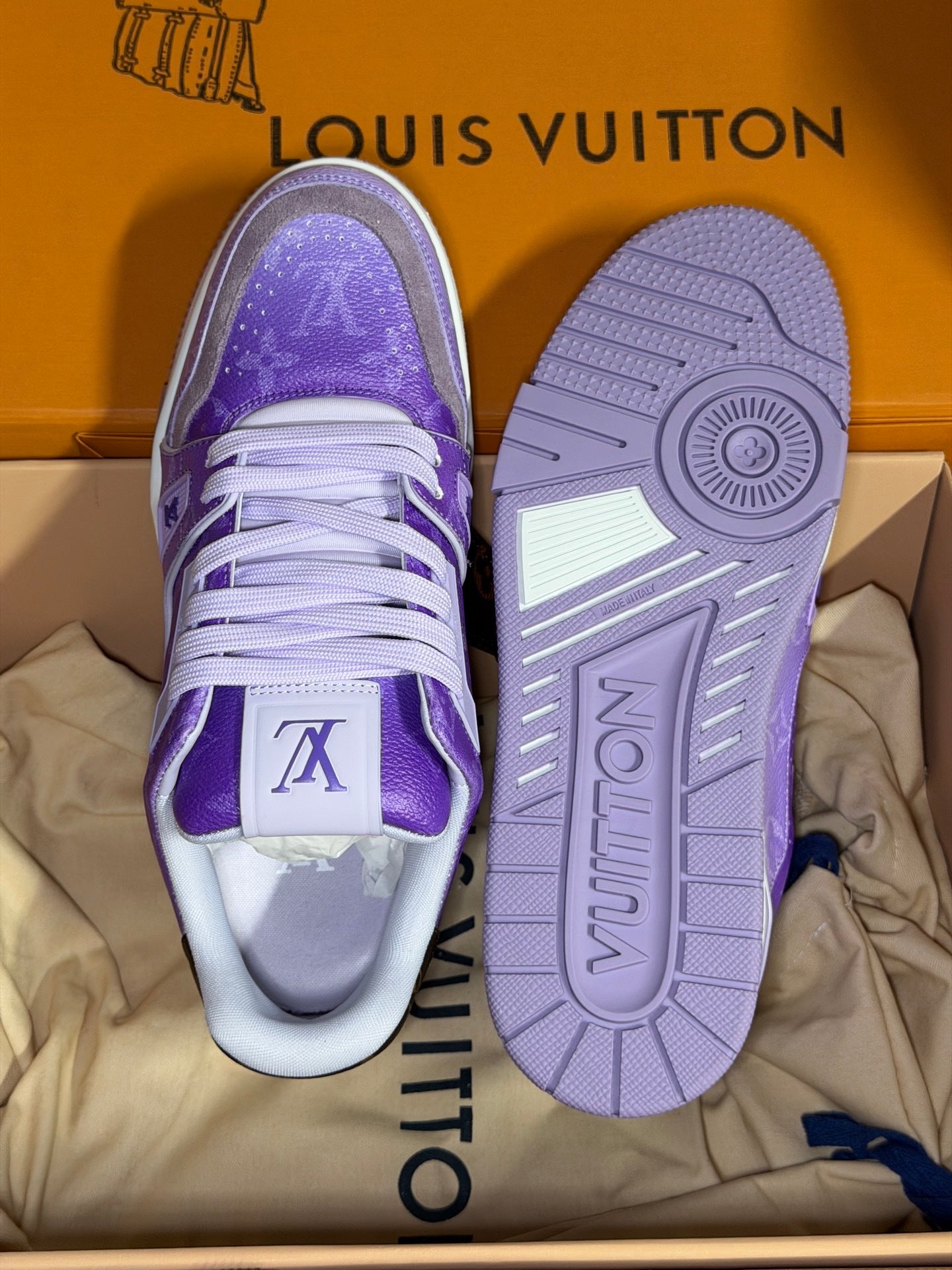 Louis Vuitton LV Trainers "Purple"