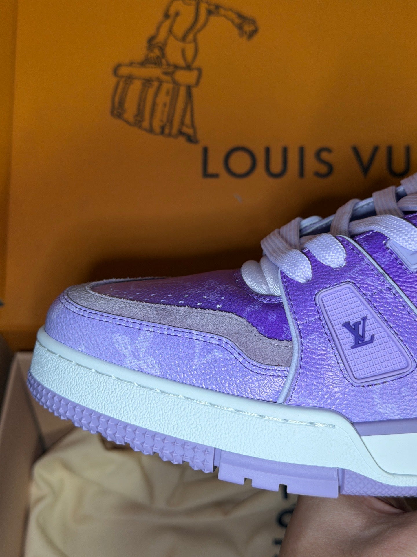 Louis Vuitton LV Trainers "Purple"