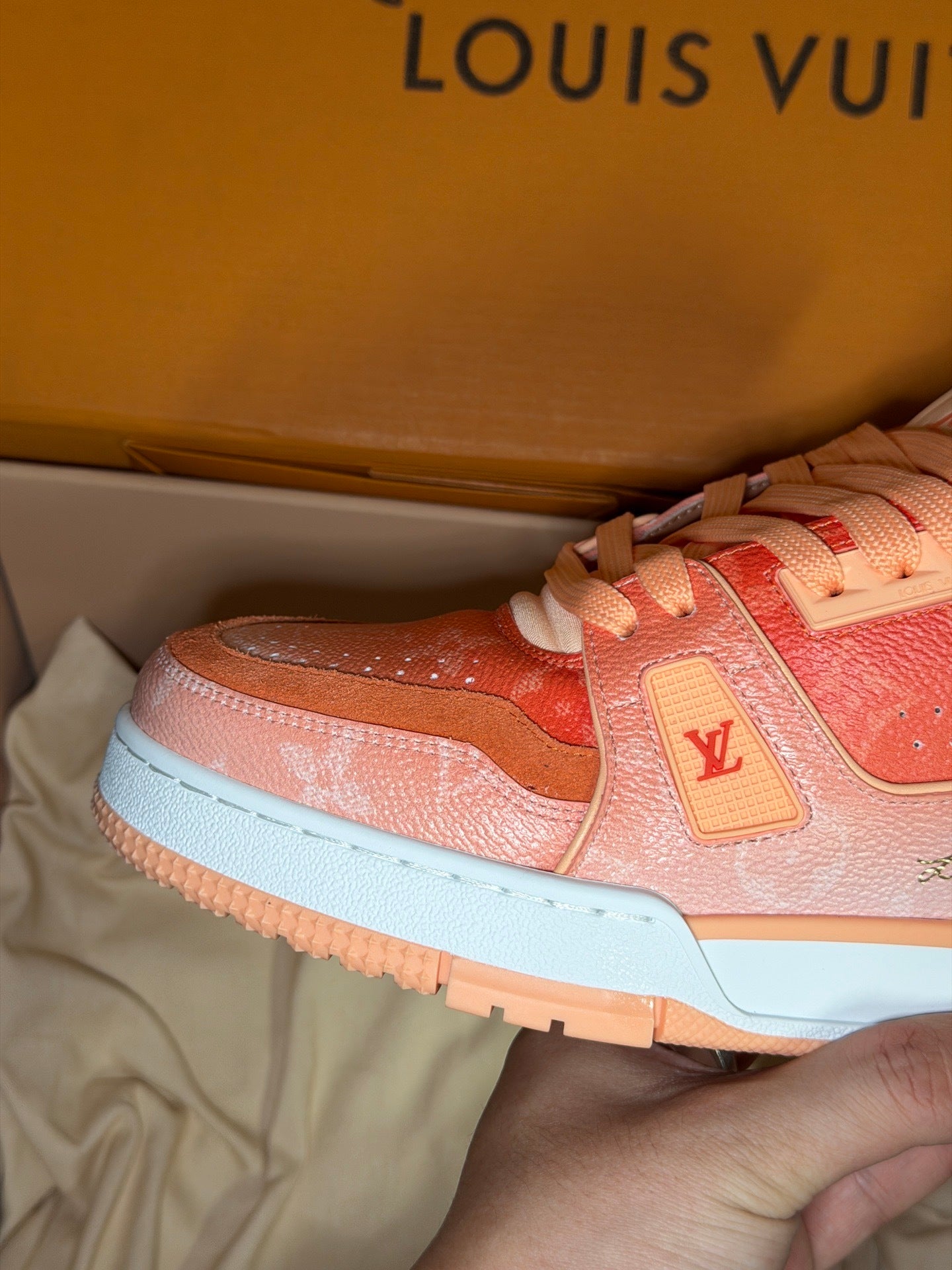 Louis Vuitton LV Trainers "Orange"