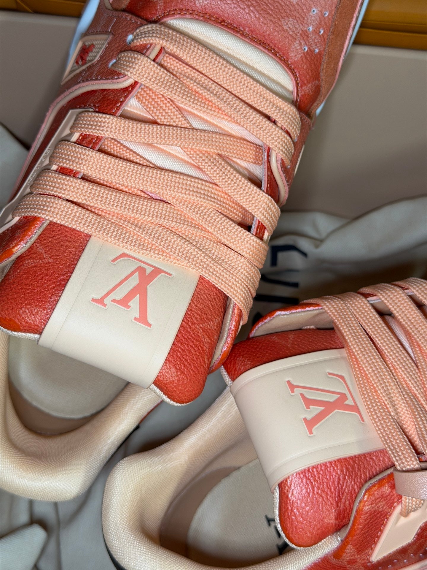 Louis Vuitton LV Trainers "Orange"