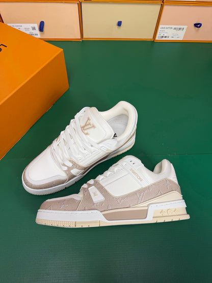 Louis Vuitton LV Trainers "Beige-White"
