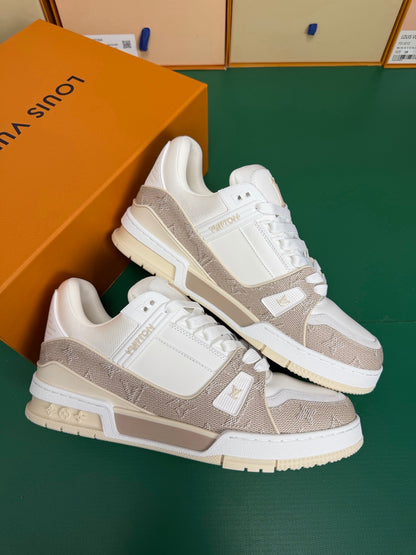 Louis Vuitton LV Trainers "Beige-White"