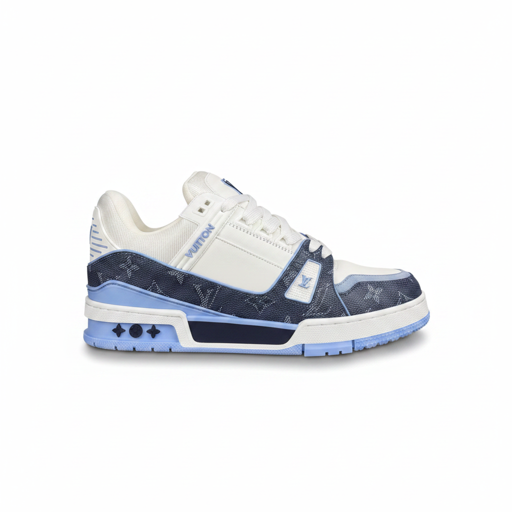 Louis Vuitton LV Trainers "Blue-White"