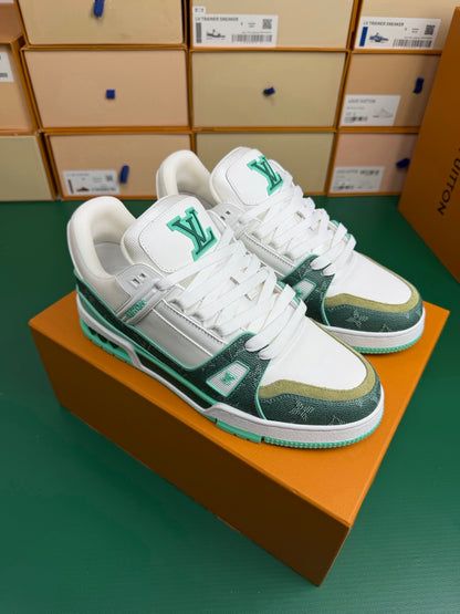 Louis Vuitton LV Trainers "Green-White"