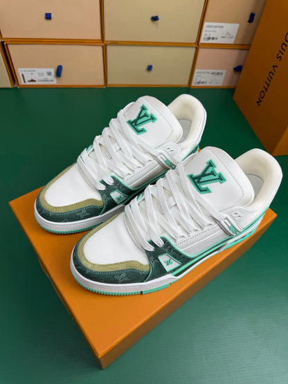 Louis Vuitton LV Trainers "Green-White"