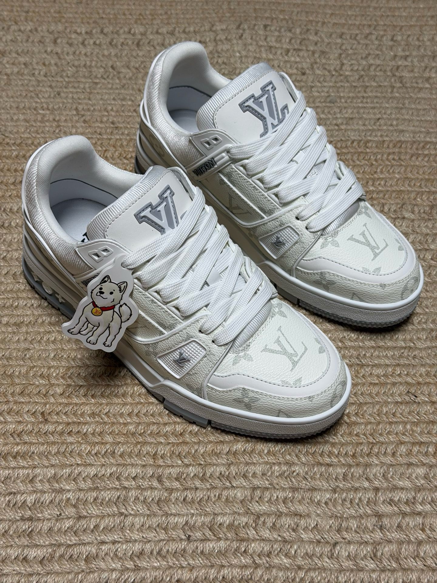 Louis Vuitton LV Trainers "White Monogram"