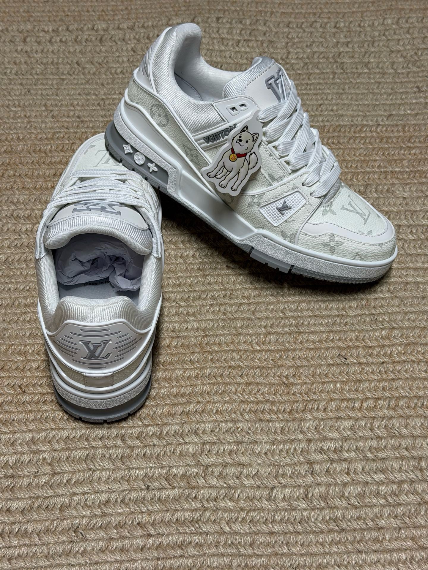 Louis Vuitton LV Trainers "White Monogram"
