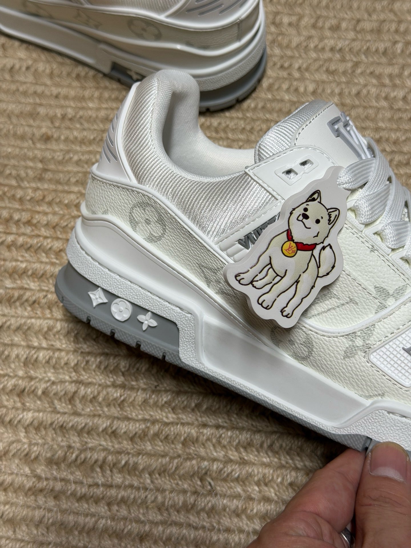 Louis Vuitton LV Trainers "White Monogram"