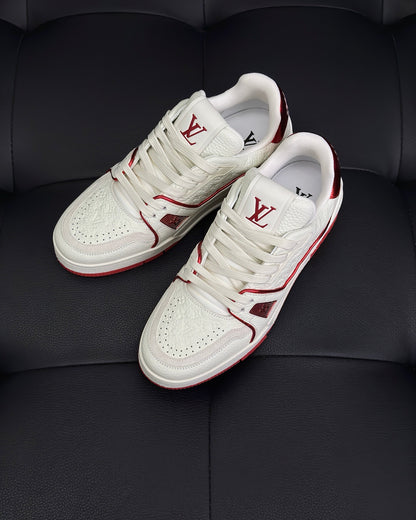 Louis Vuitton LV Trainers "Red-White"