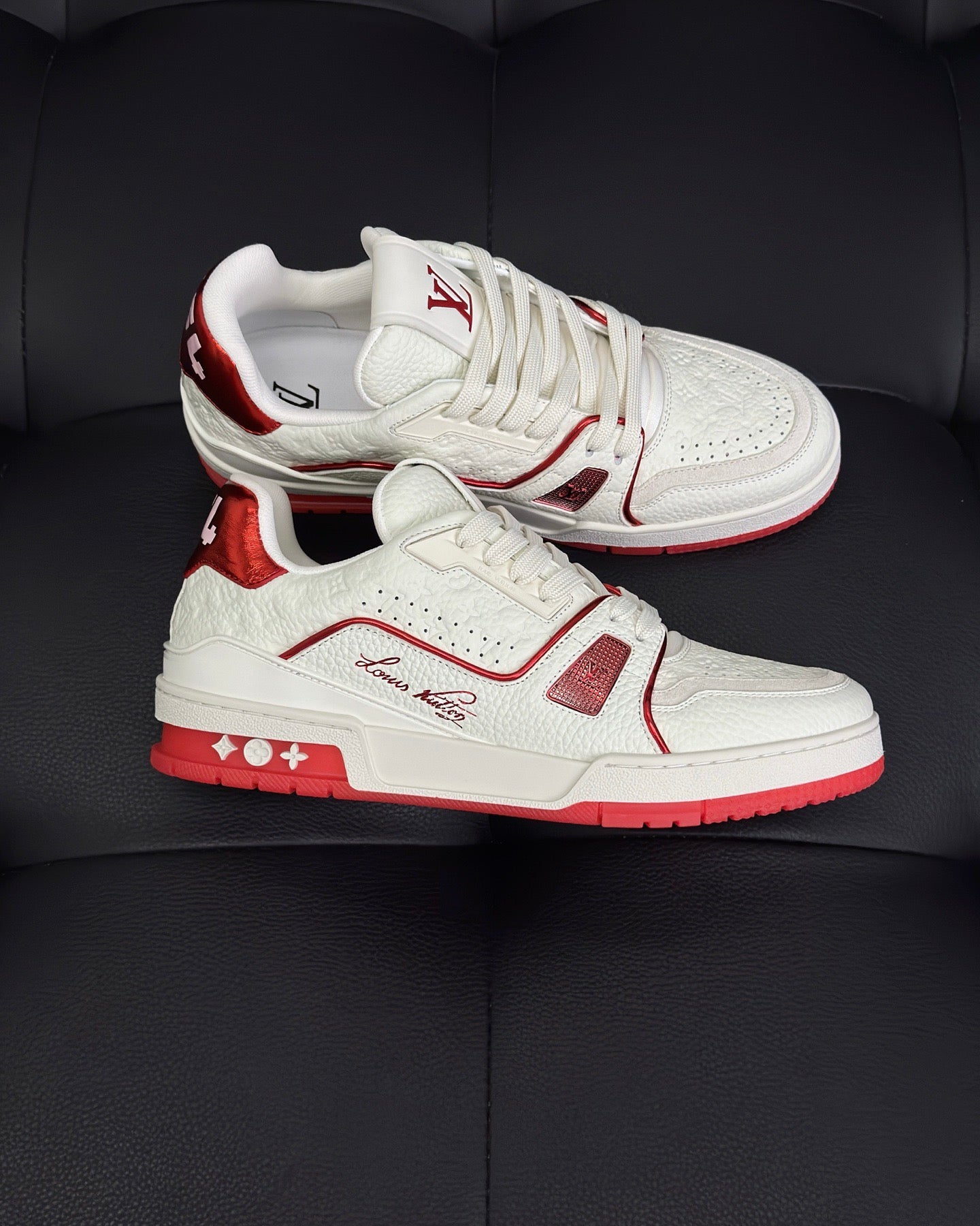 Louis Vuitton LV Trainers "Red-White"