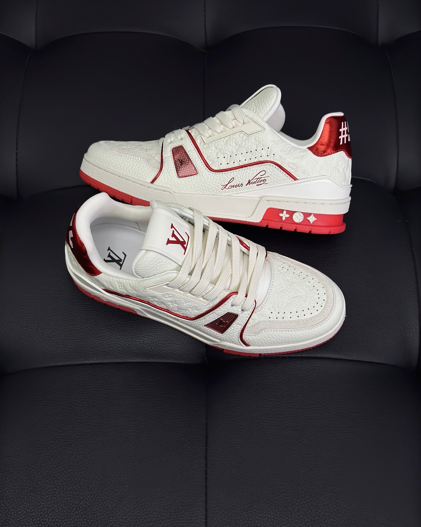 Louis Vuitton LV Trainers "Red-White"