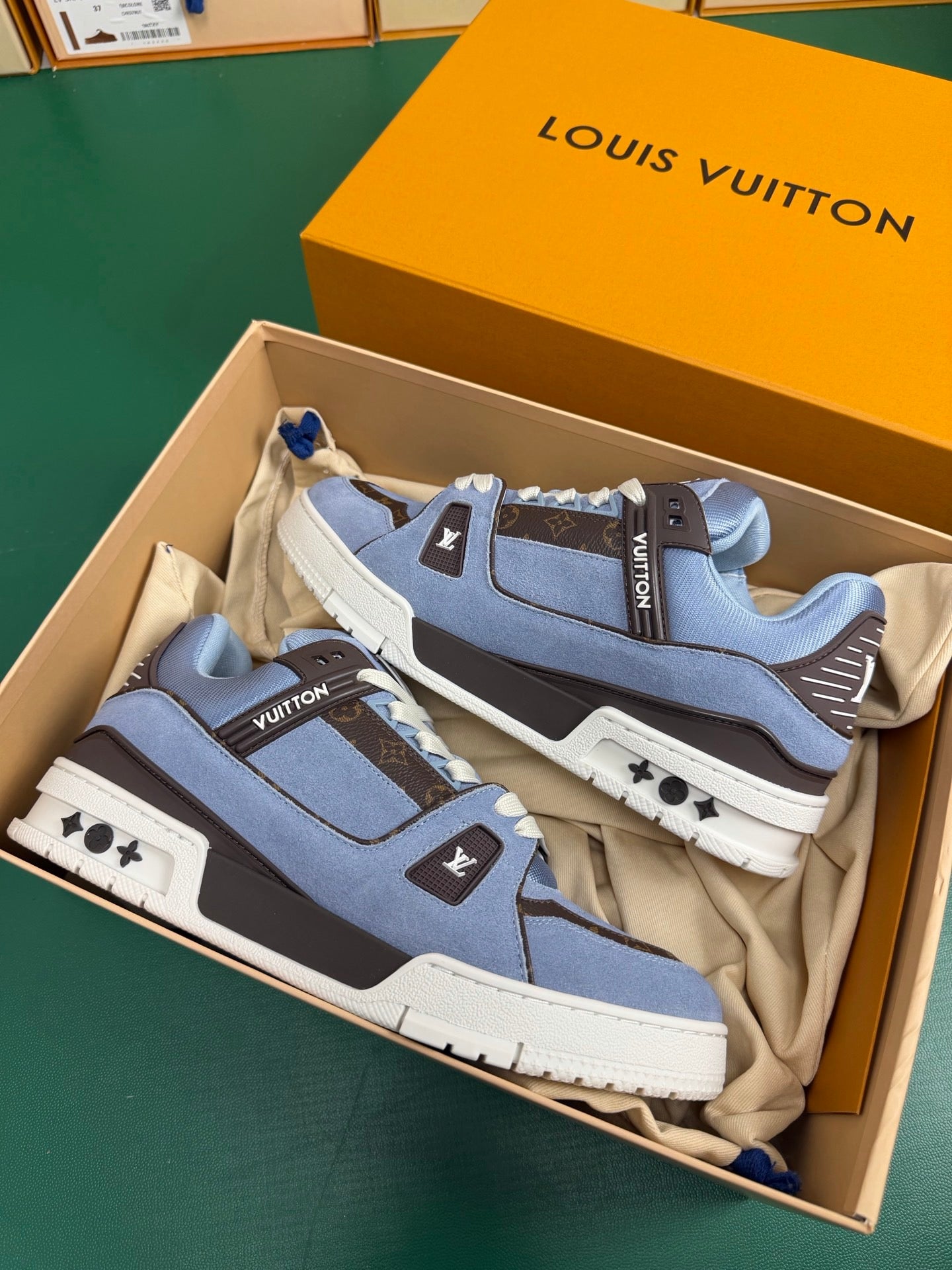 Louis Vuitton LV Trainers "Blue"